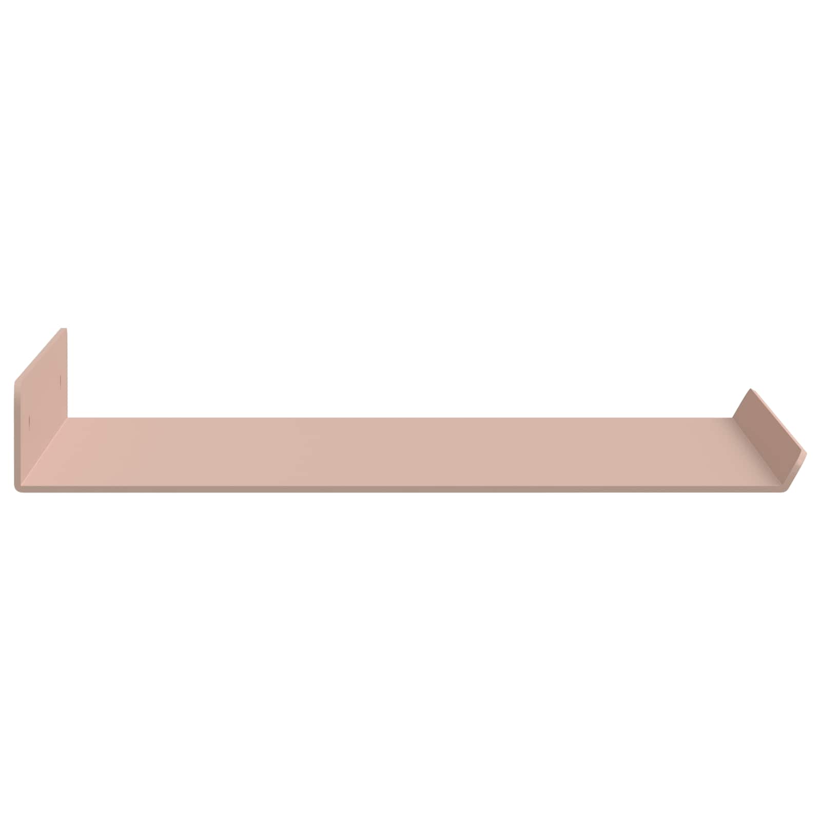 Vegghylle med hylle Veggmontert 4 pcs Rosa 30 x 18 x 2,5 cm vidaXL