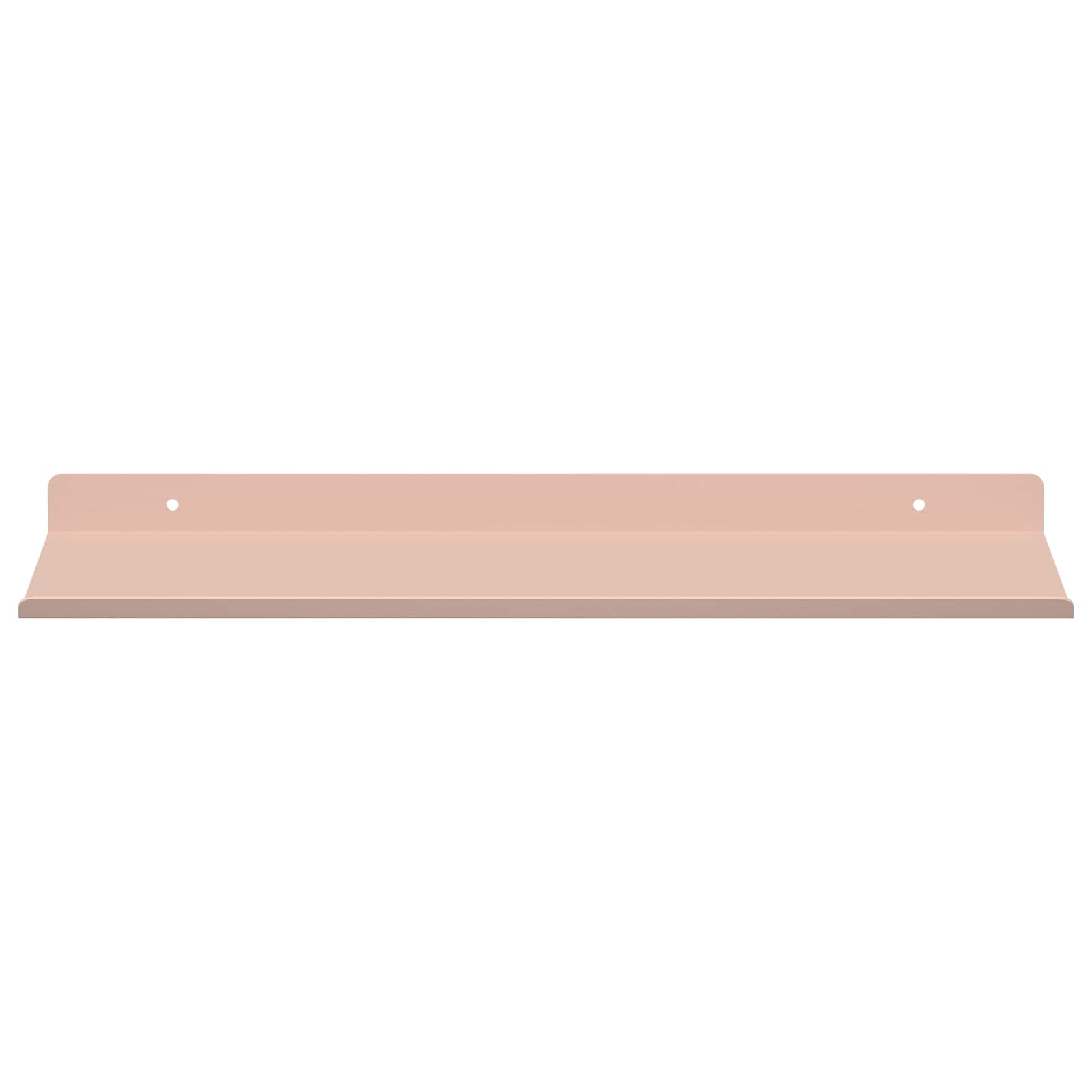 Vegghylle med hylle Veggmontert 4 pcs Rosa 40 x 18 x 2,5 cm vidaXL