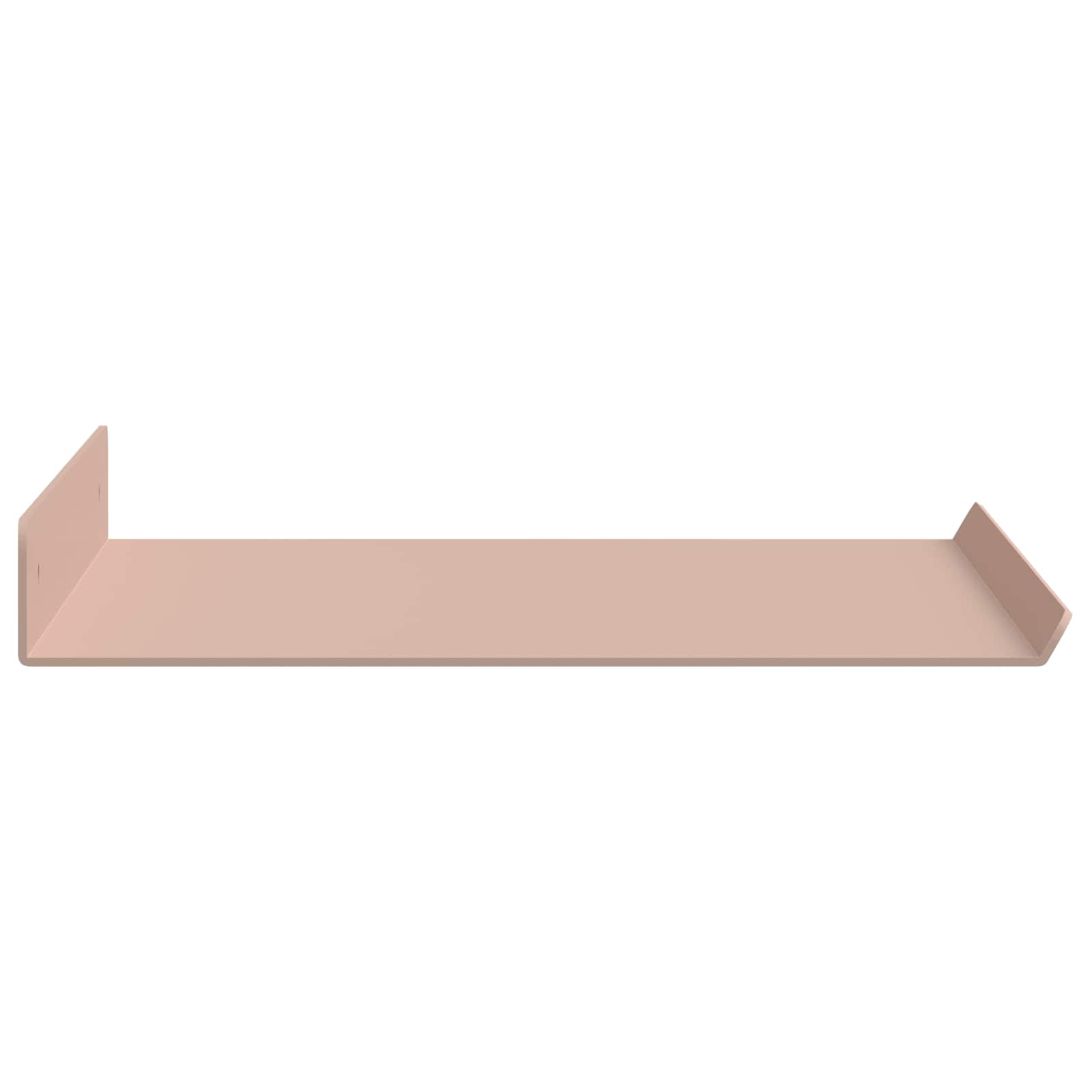 Vegghylle med hylle Veggmontert 4 pcs Rosa 40 x 18 x 2,5 cm vidaXL