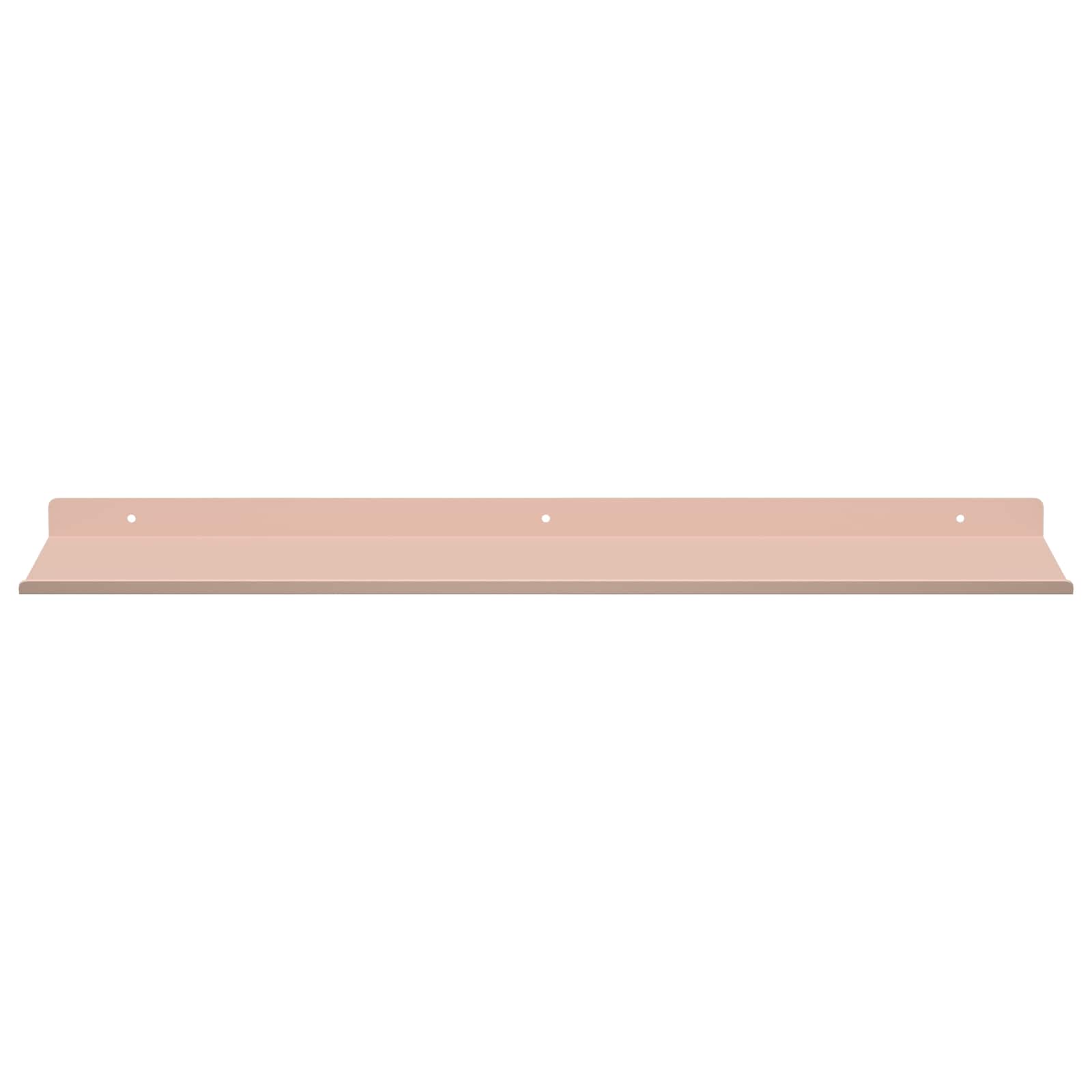 Vegghylle med hylle Veggmontert 4 pcs Rosa 60 x 18 x 2,5 cm vidaXL