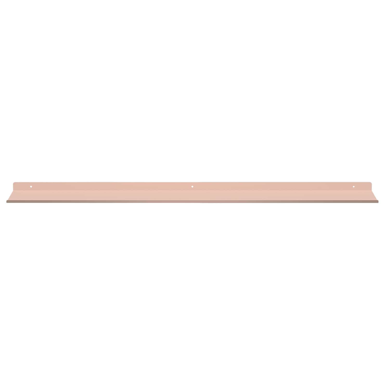Vegghylle med hylle Veggmontert 4 pcs Rosa 100 x 18 x 2,5 cm vidaXL
