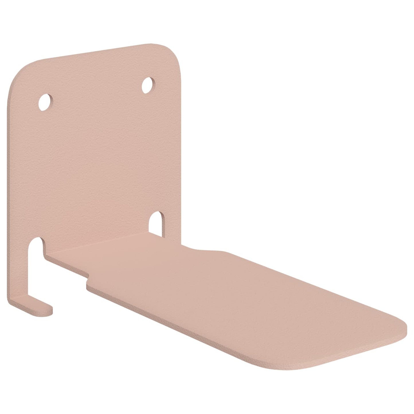 Flytende hylle med hylle 8 pcs Rosa 6 x 10,8 x 6,6 cm