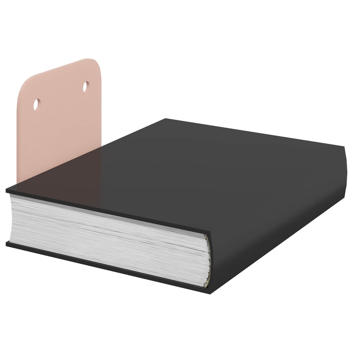 Flytende hylle med hylle 8 pcs Rosa 6 x 10,8 x 6,6 cm