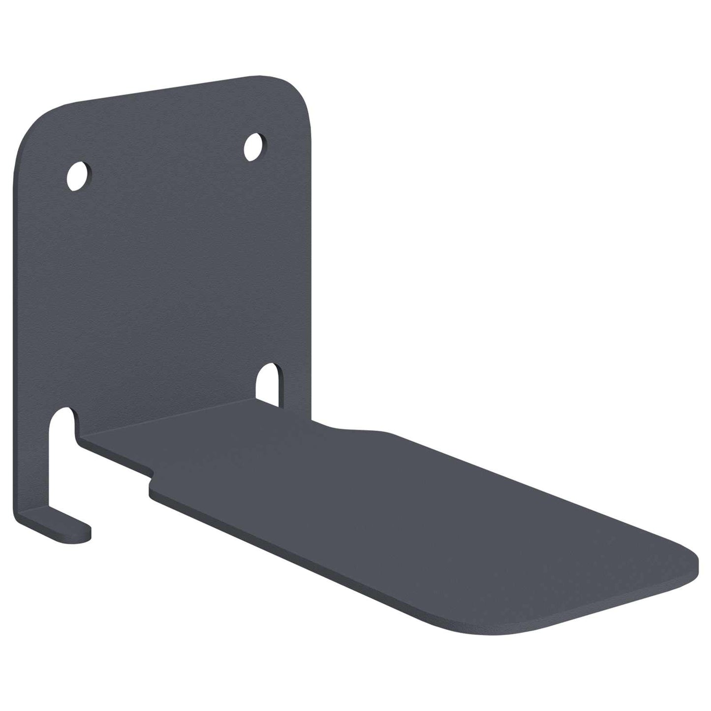 Flytende hylle med hylle 4 pcs Antrasitt 6 x 10,8 x 6,6 cm