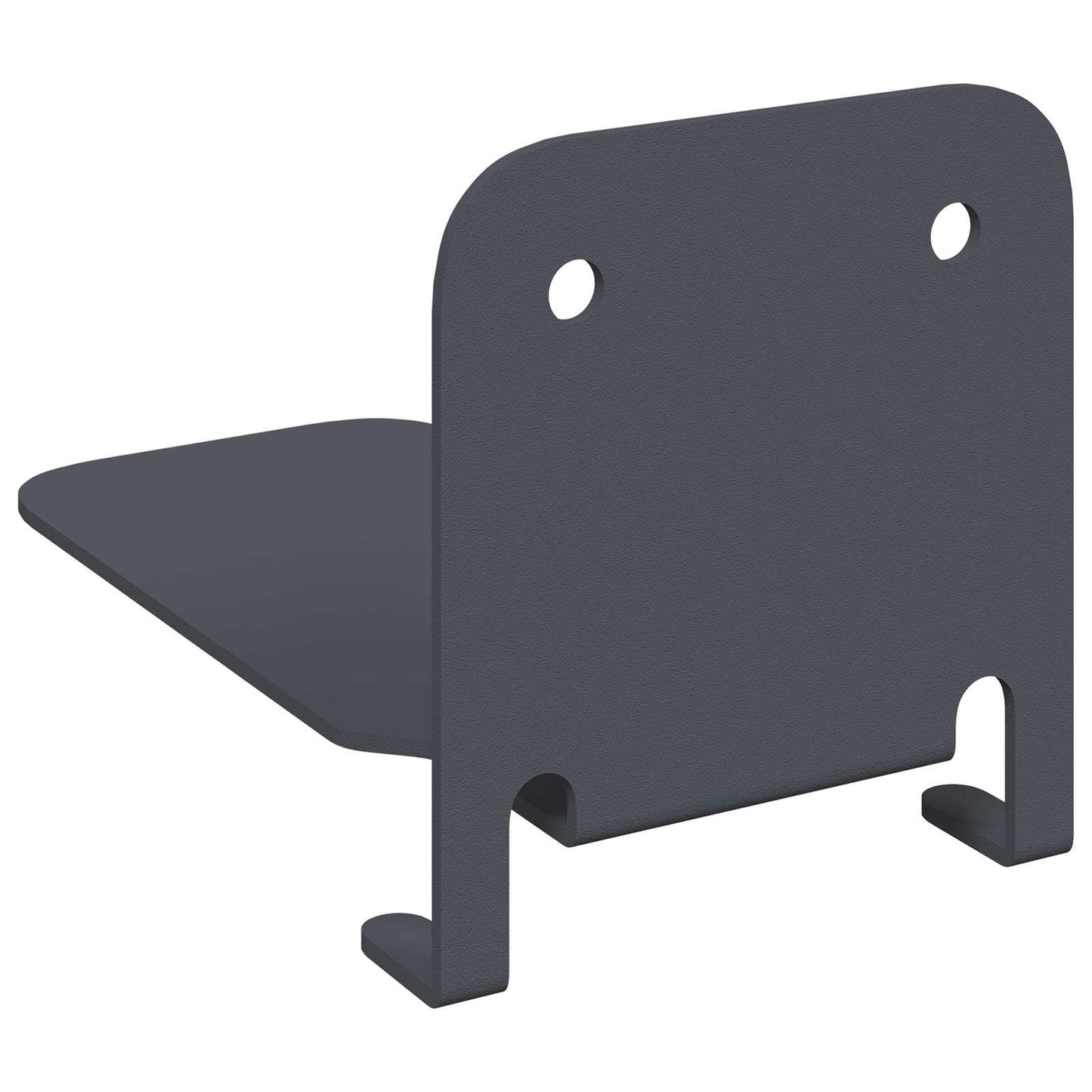 Flytende hylle med hylle 8 pcs Antrasitt 6 x 10,8 x 6,6 cm