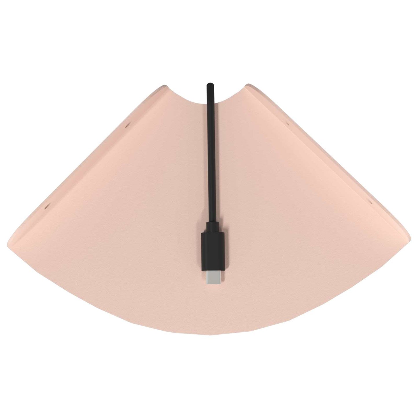 Flytende hylle med hylle med lagring 2 pcs Rosa 15 x 15 x 2 cm