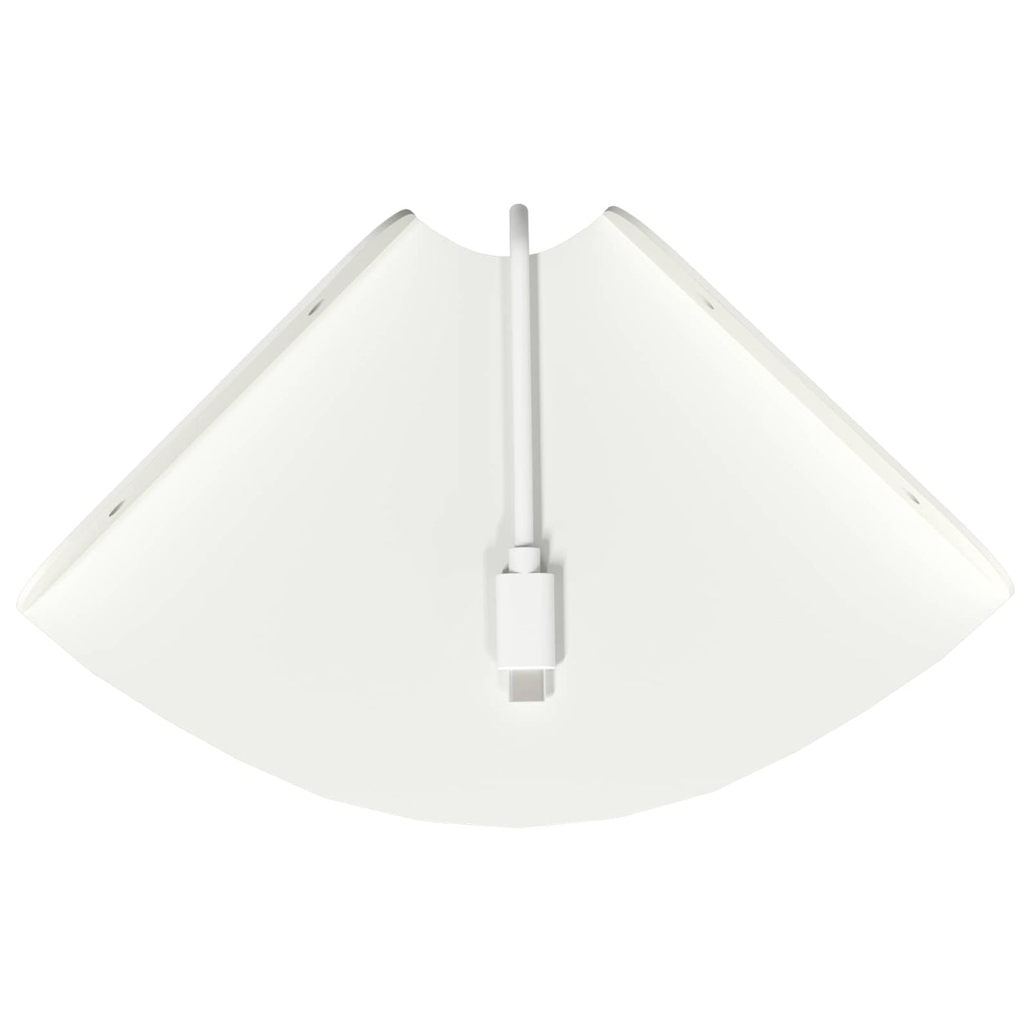 Flytende hylle med hylle med lagring 2 pcs Hvit 15 x 15 x 2 cm