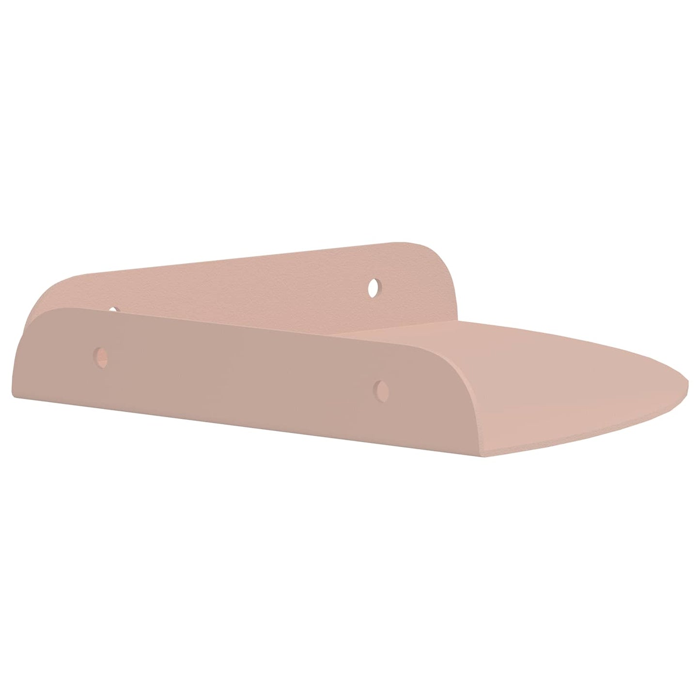 Flytende hylle med hylle med lagring 2 pcs Rosa 18 x 18 x 2 cm