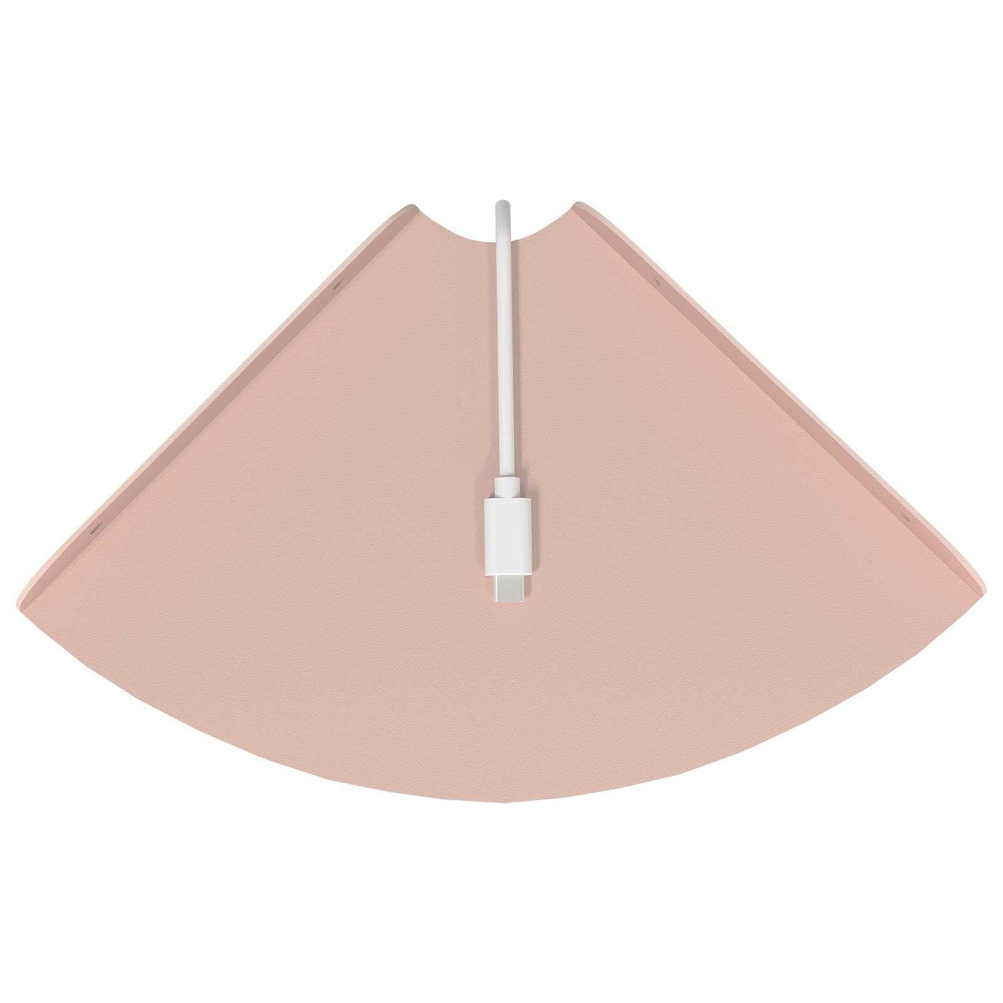 Flytende hylle med hylle med lagring 4 pcs Rosa 18 x 18 x 2 cm