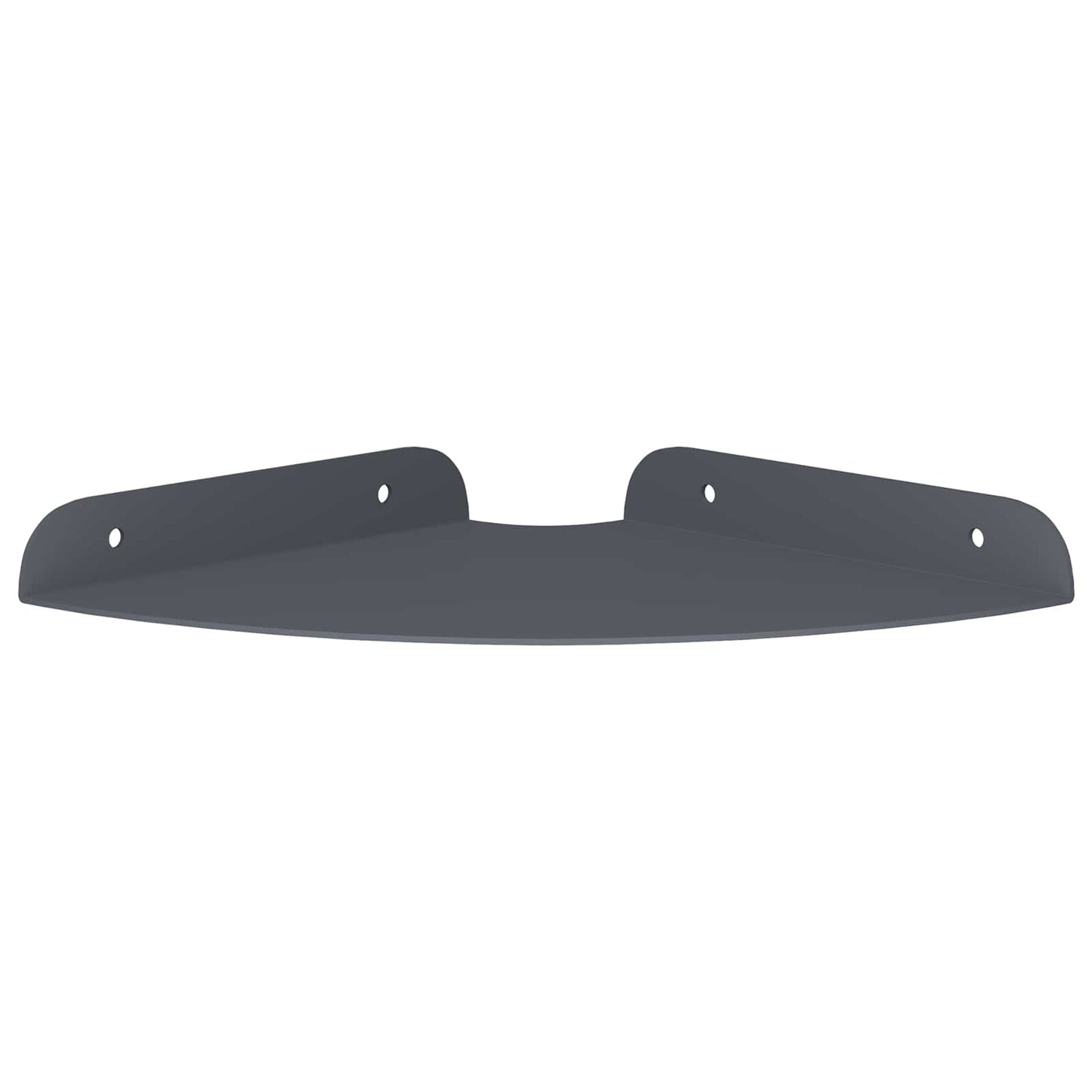 Flytende hylle med hylle 4 pcs Antrasitt 18 x 18 x 2 cm