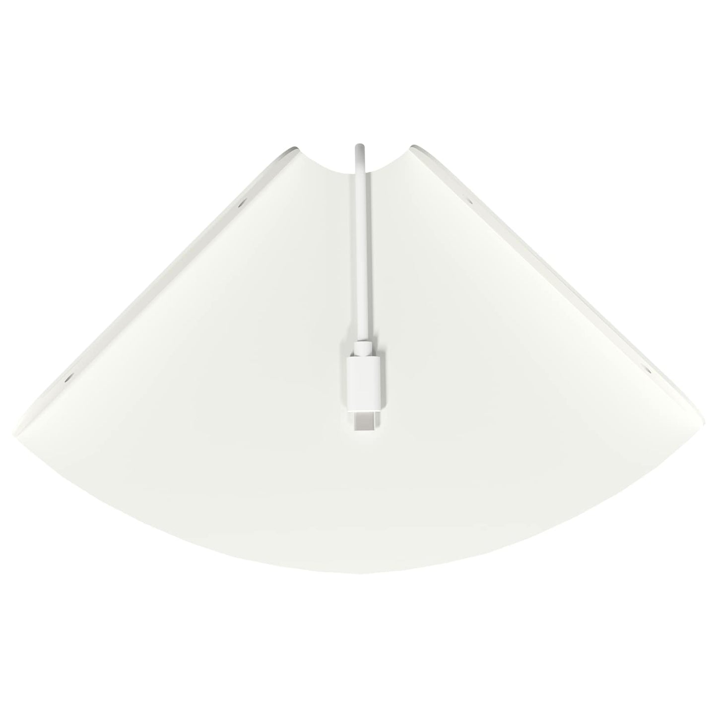 Flytende hylle med hylle med lagring 4 pcs Hvit 18 x 18 x 2 cm