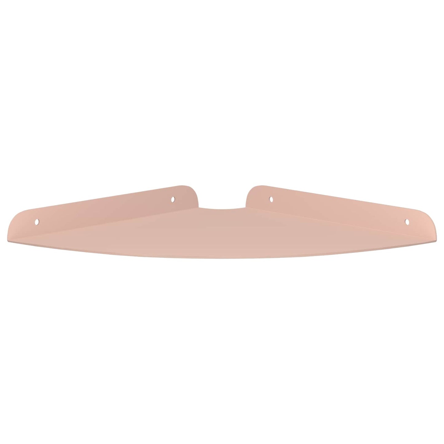 Flytende hylle med hylle med lagring 2 pcs Rosa 24 x 24 x 2 cm