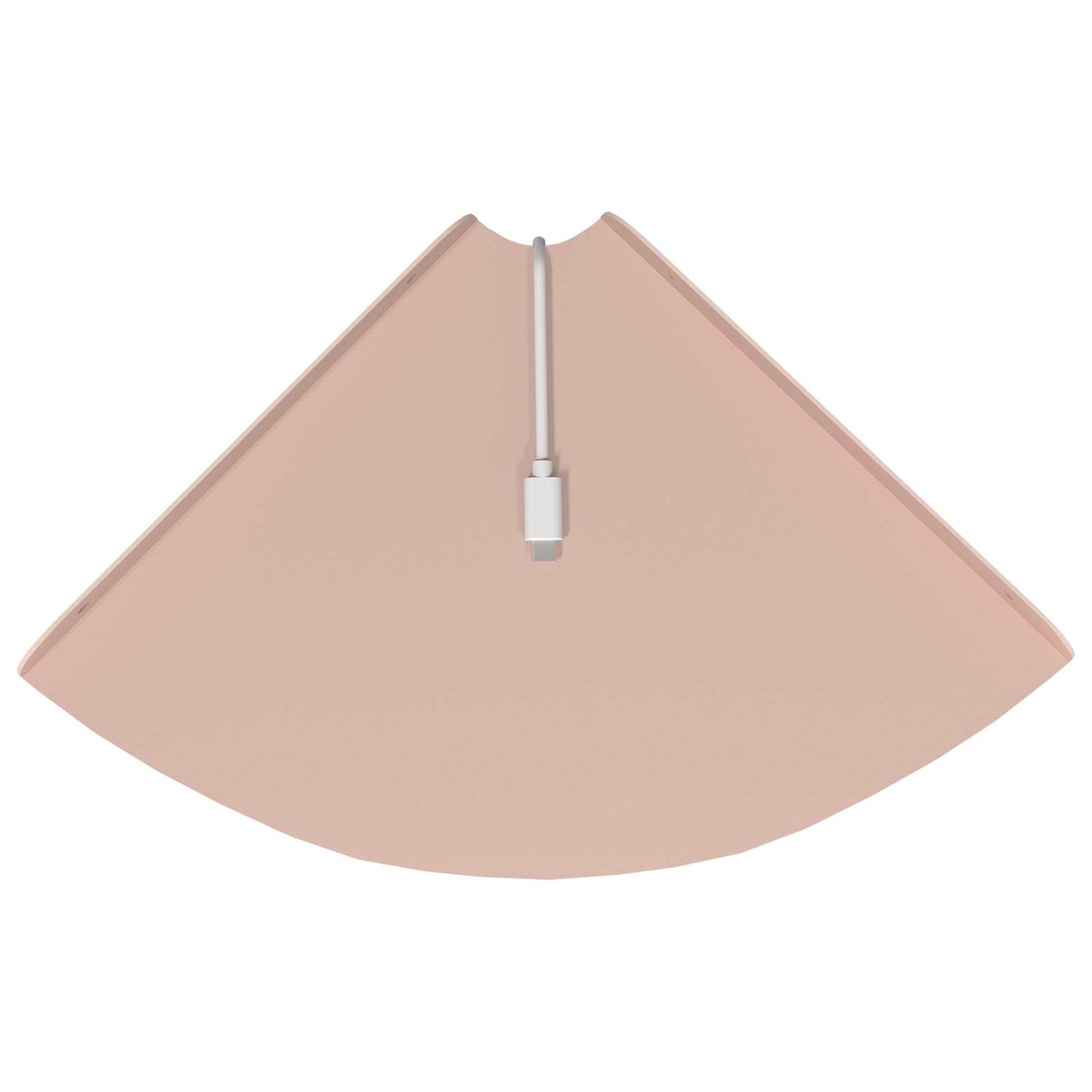 Flytende hylle med hylle med lagring 4 pcs Rosa 24 x 24 x 2 cm