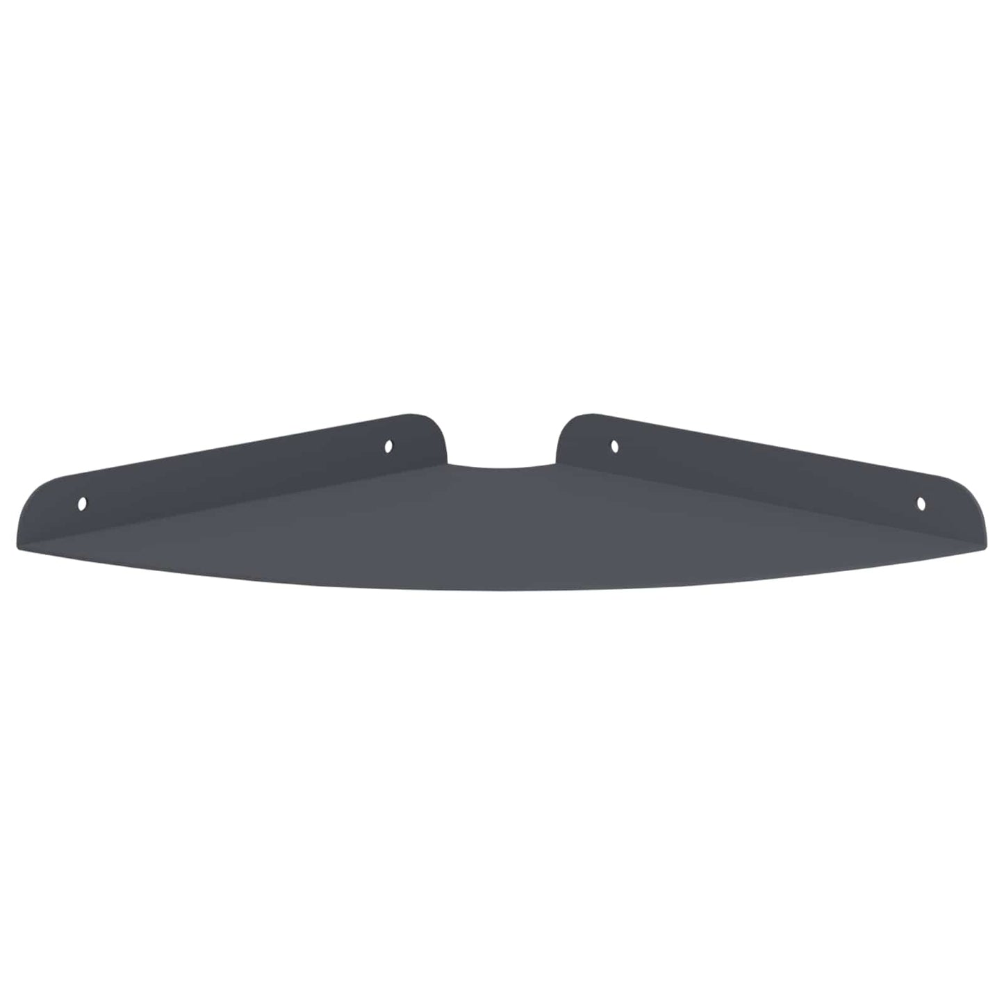 Flytende hylle med hylle 2 pcs Antrasitt 24 x 24 x 2 cm