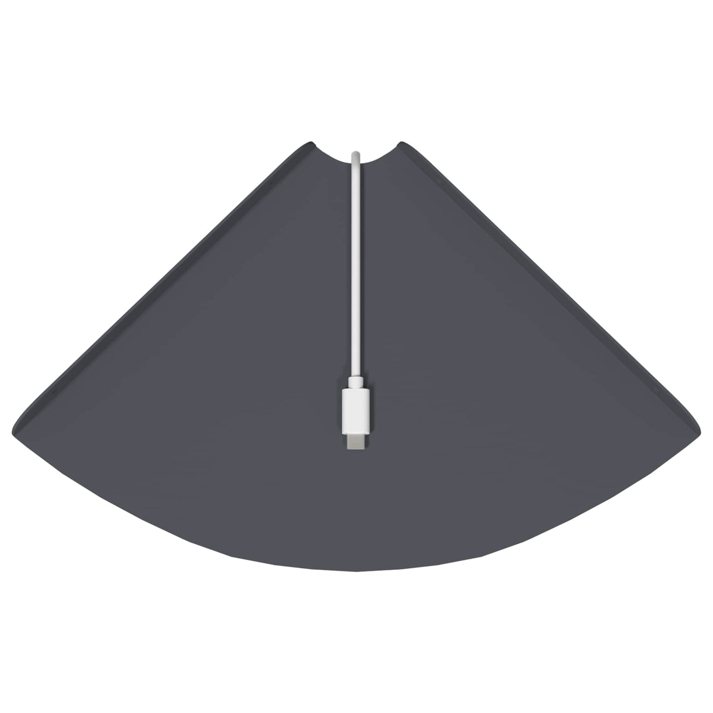 Flytende hylle med hylle 2 pcs Antrasitt 24 x 24 x 2 cm