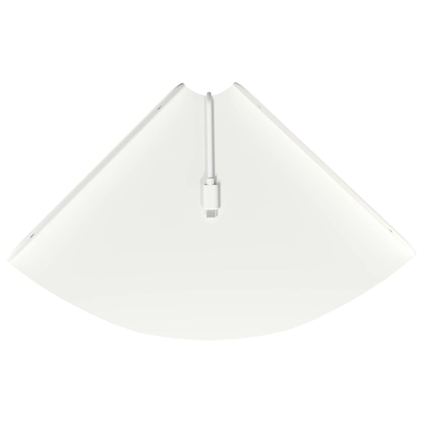 Flytende hylle med hylle med lagring 2 pcs Hvit 24 x 24 x 2 cm