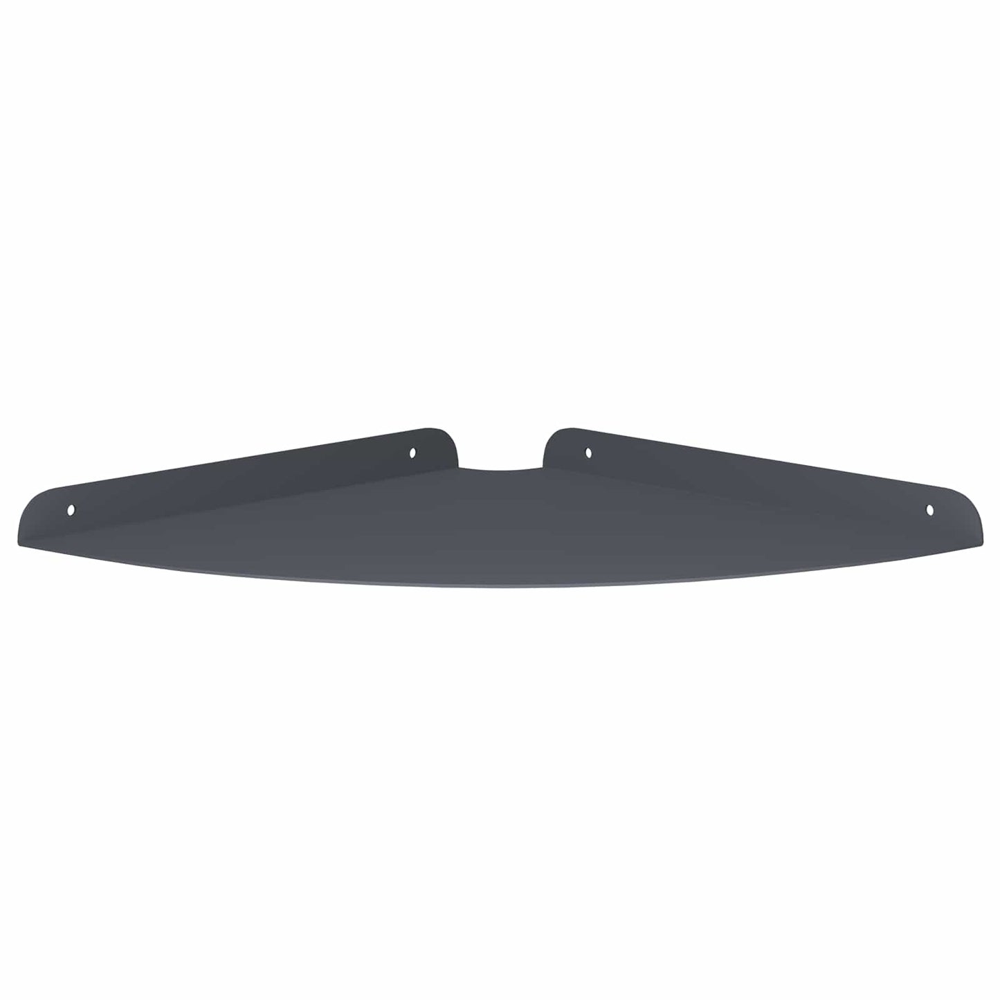 Flytende hylle med hylle 2 pcs Antrasitt 30 x 30 x 2 cm