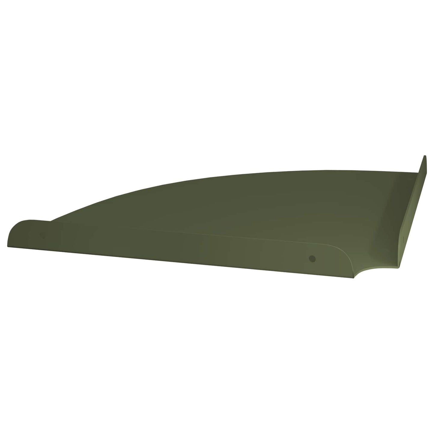 Flytende hylle med hylle 2 pcs Olivengrønn 30 x 30 x 2 cm