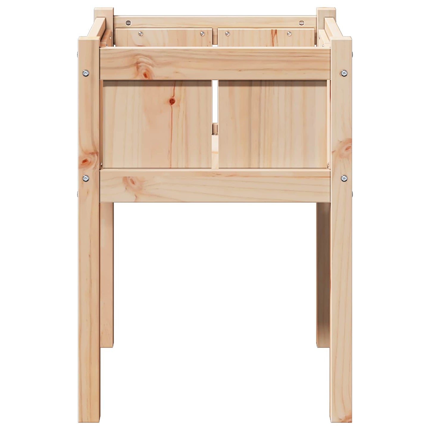 Hageblomsterpotte Natur 50 x 50 x 70 cm Massiv furu