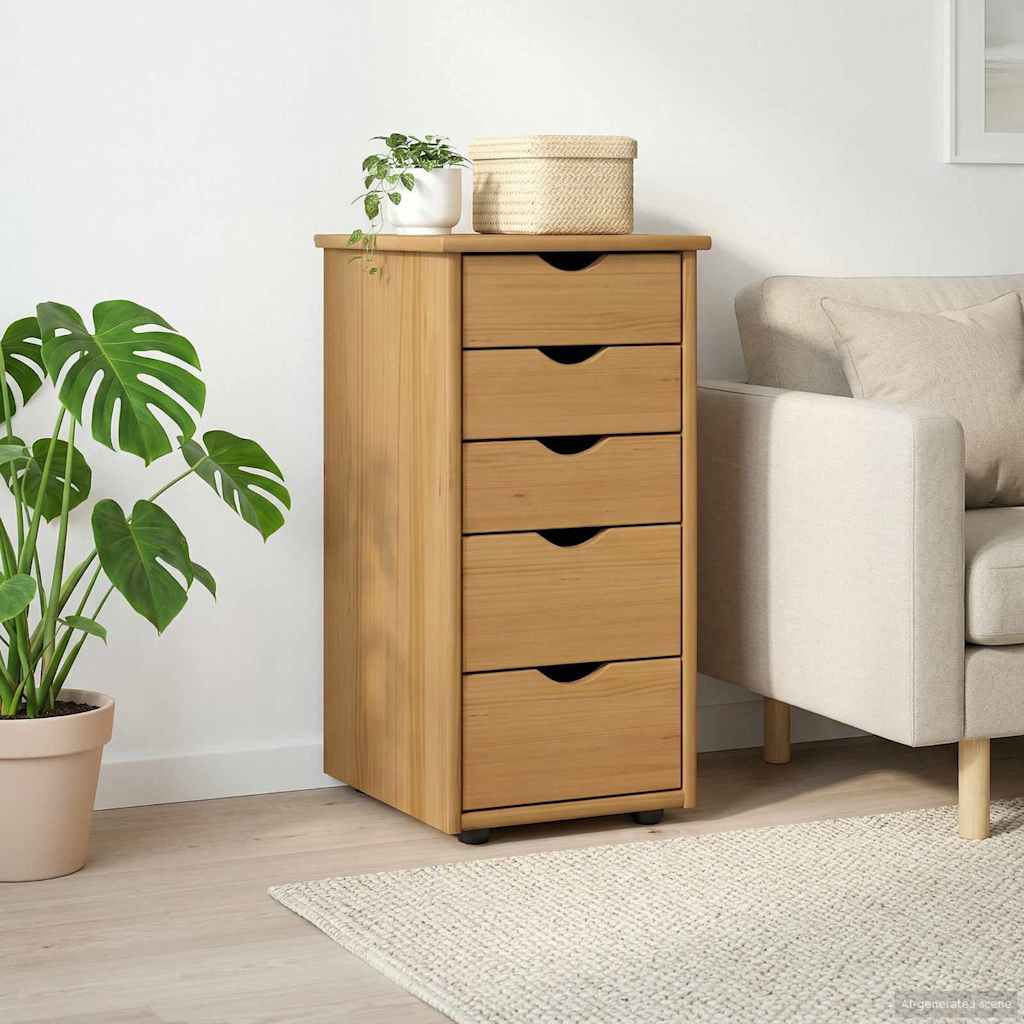 Kabinett Honning brun 34 x 39 x 61,5 cm Massiv furu