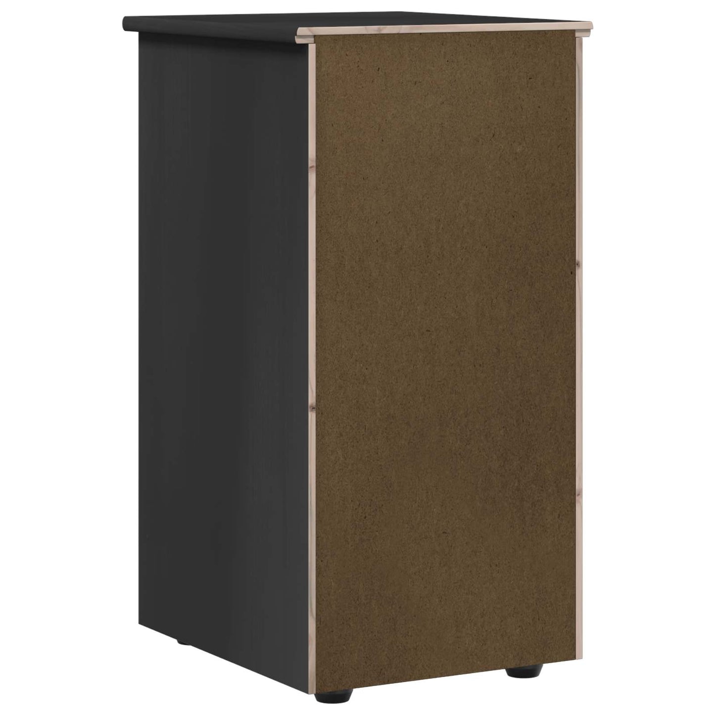 Kabinett Svart 34 x 39 x 61,5 cm Massiv furu