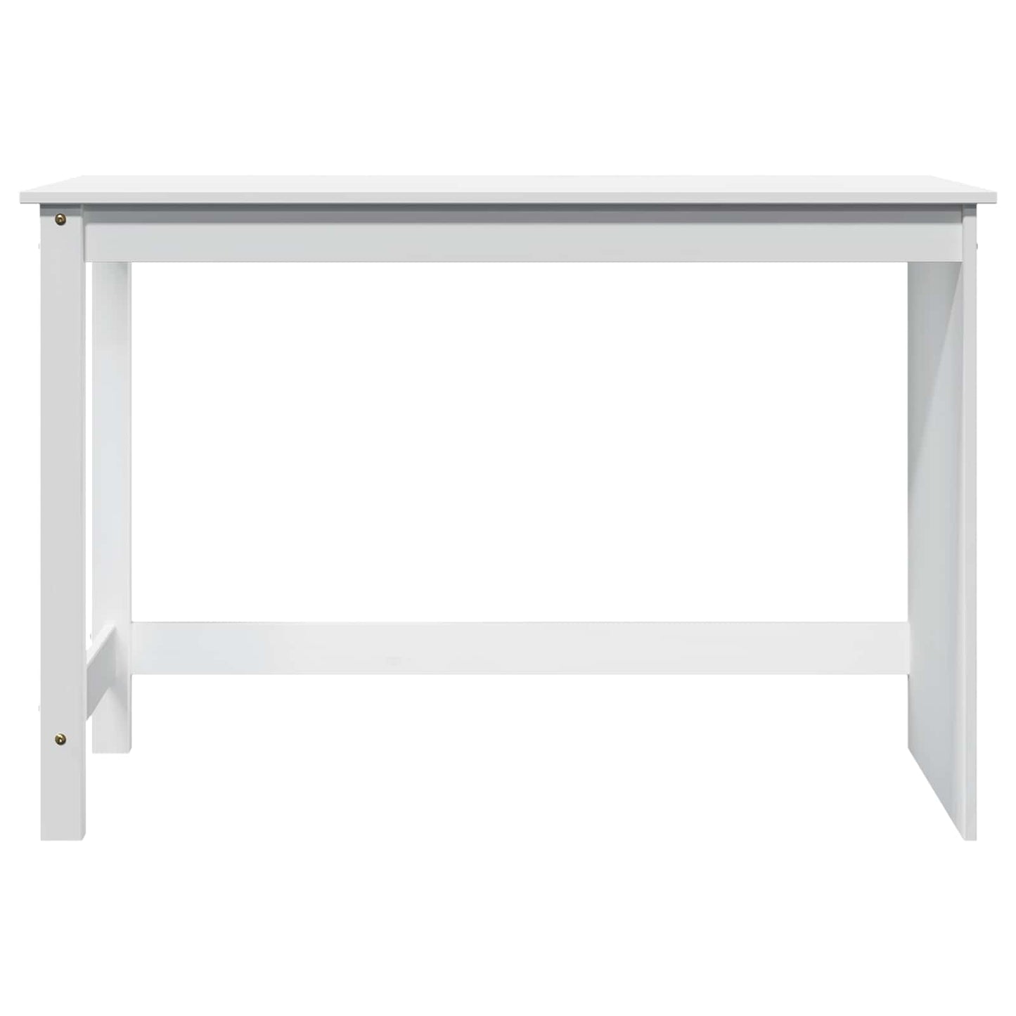 Skrivebord Hvit 112 x 50 x 75 cm Massiv furu