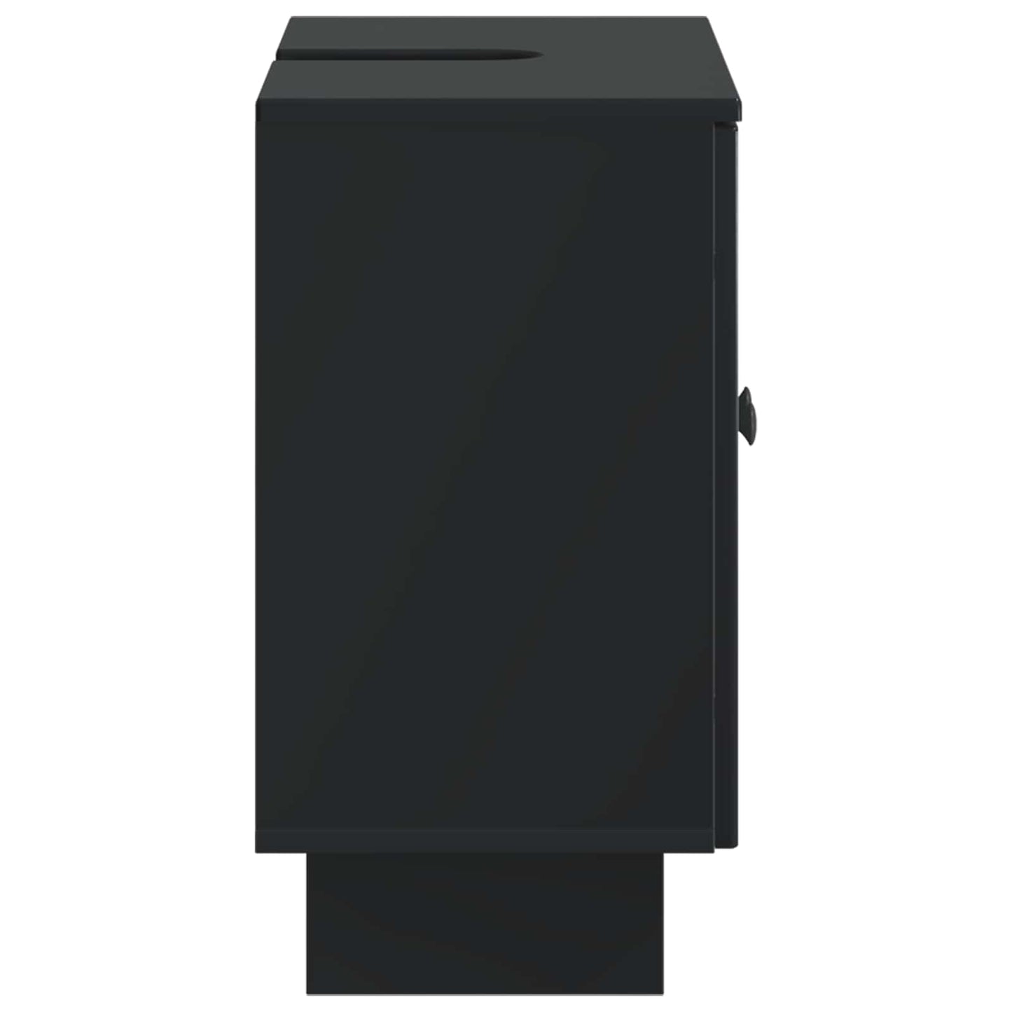 Baderomsvaskeskap EDE Svart 59,5 x 31,5 x 59 cm Konstruert tre