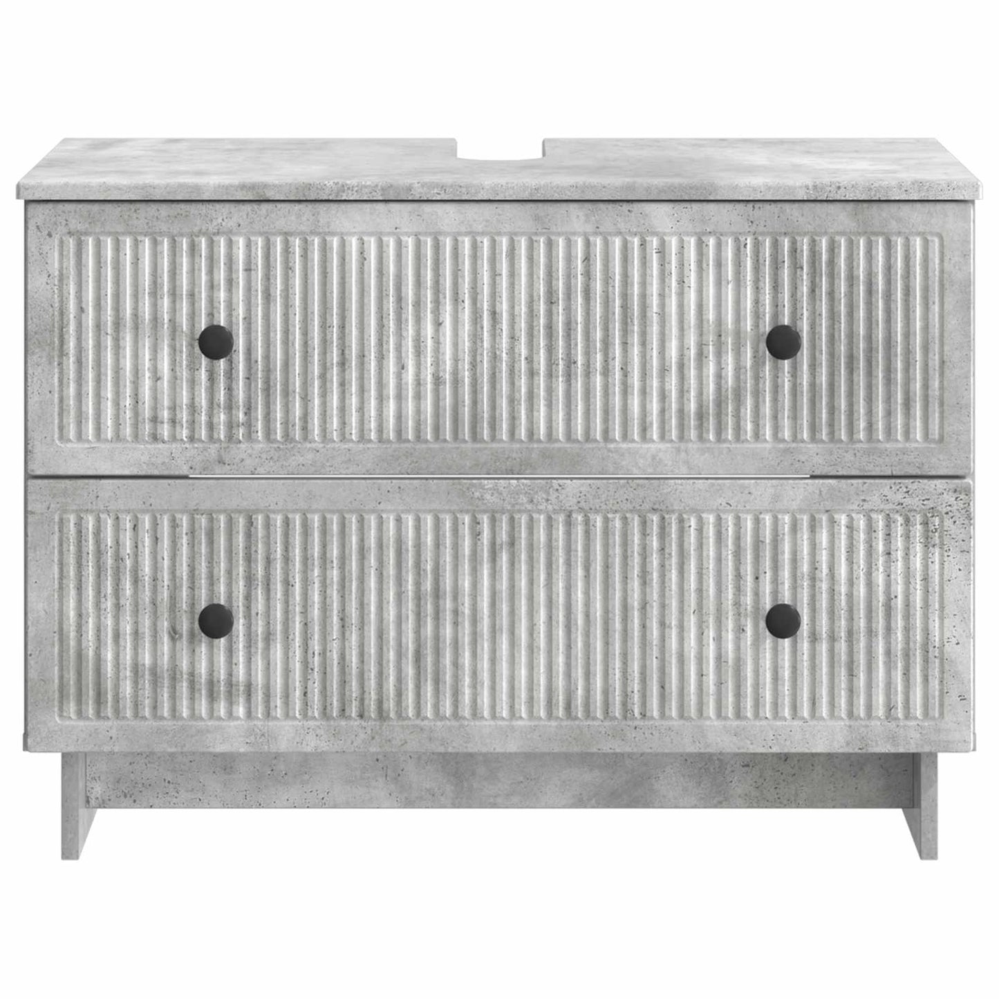Baderomsvaskeskap EDE Betonggrå 82 x 41 x 59 cm Konstruert tre