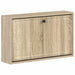 Vegghengt skoskap EDE 71 x 17 x 43 cm Konstruert tre Sonoma eik
