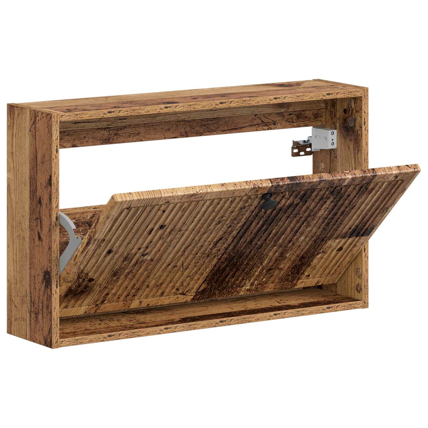 Vegghengt skoskap EDE 71 x 17 x 43 cm Konstruert tre