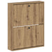 Vegghengt skoskap EDE 71 x 17 x 86 cm Konstruert tre