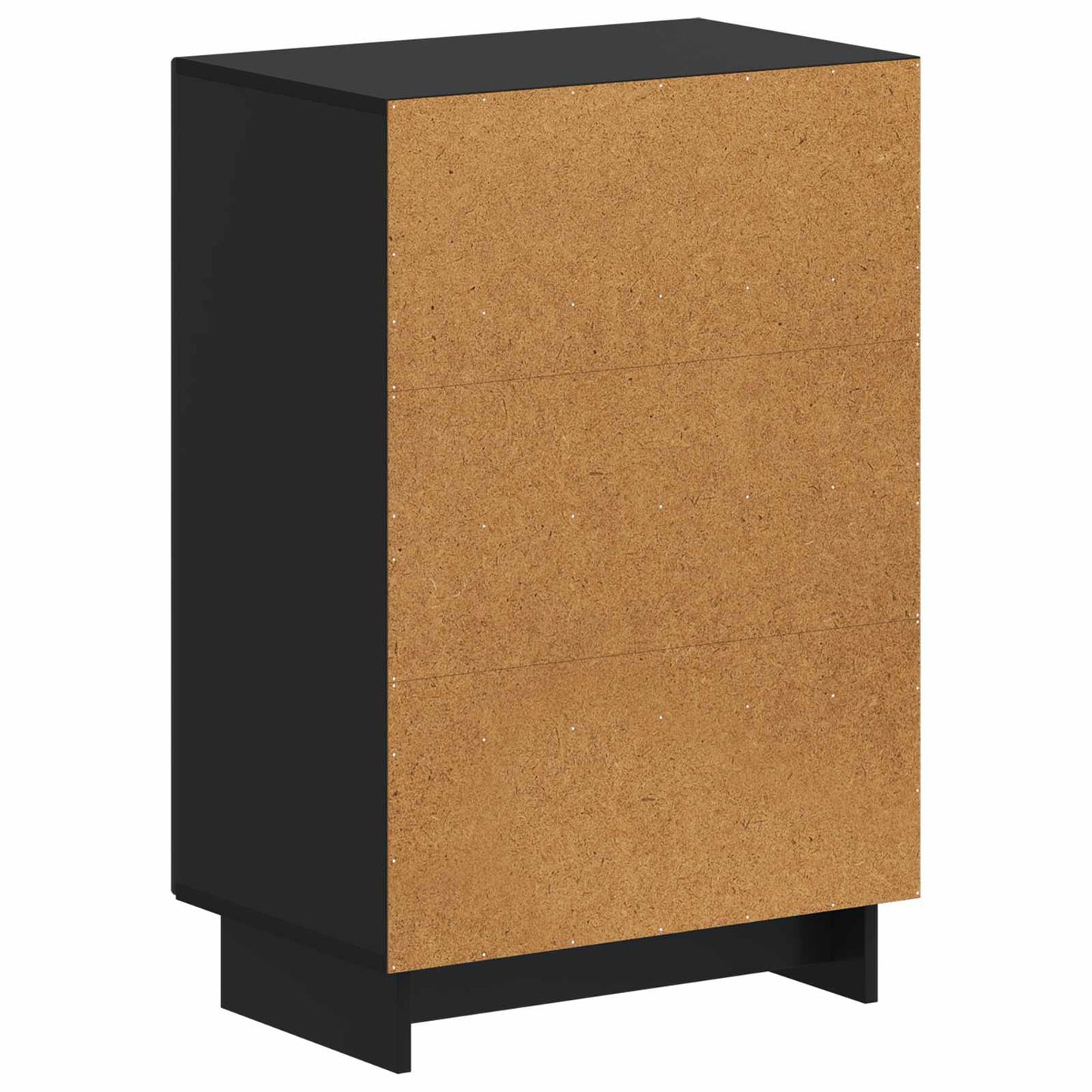 Sko Skap EDE 59,5 x 39,5 x 90 cm Konstruert tre Svart