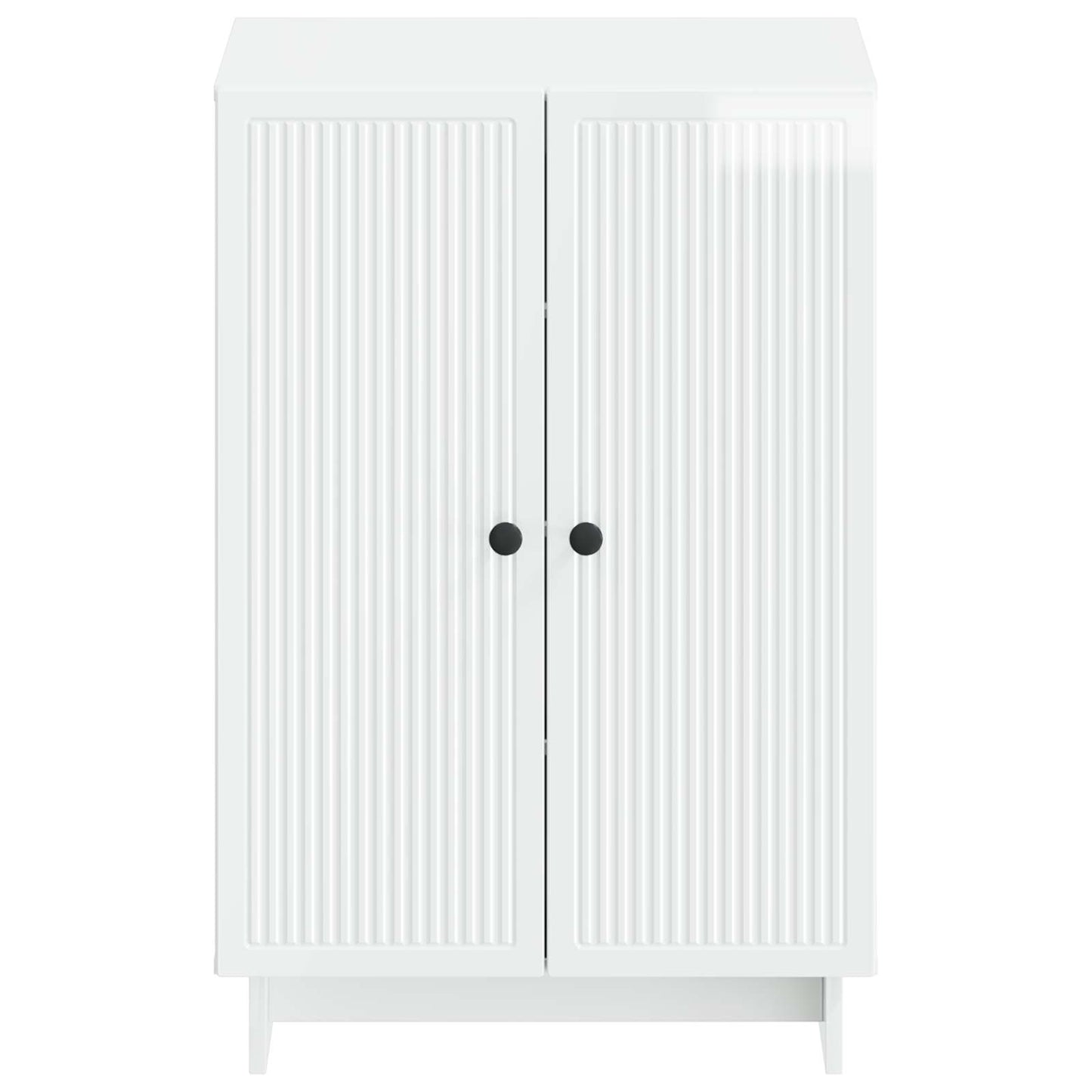 Sko Skap EDE 59,5 x 39,5 x 90 cm Konstruert tre Høgglans hvit