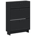 Sko Skap EDE 78 x 24 x 103 cm Konstruert tre Svart