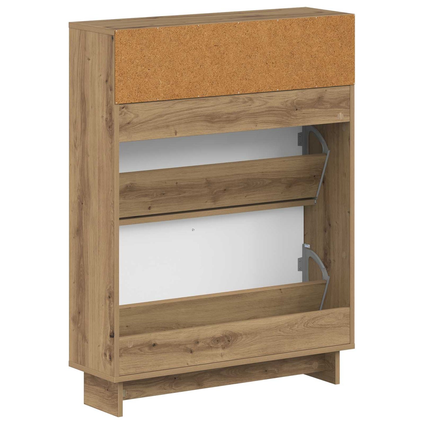 Sko Skap EDE 78 x 24 x 103 cm Konstruert tre Artisan eik