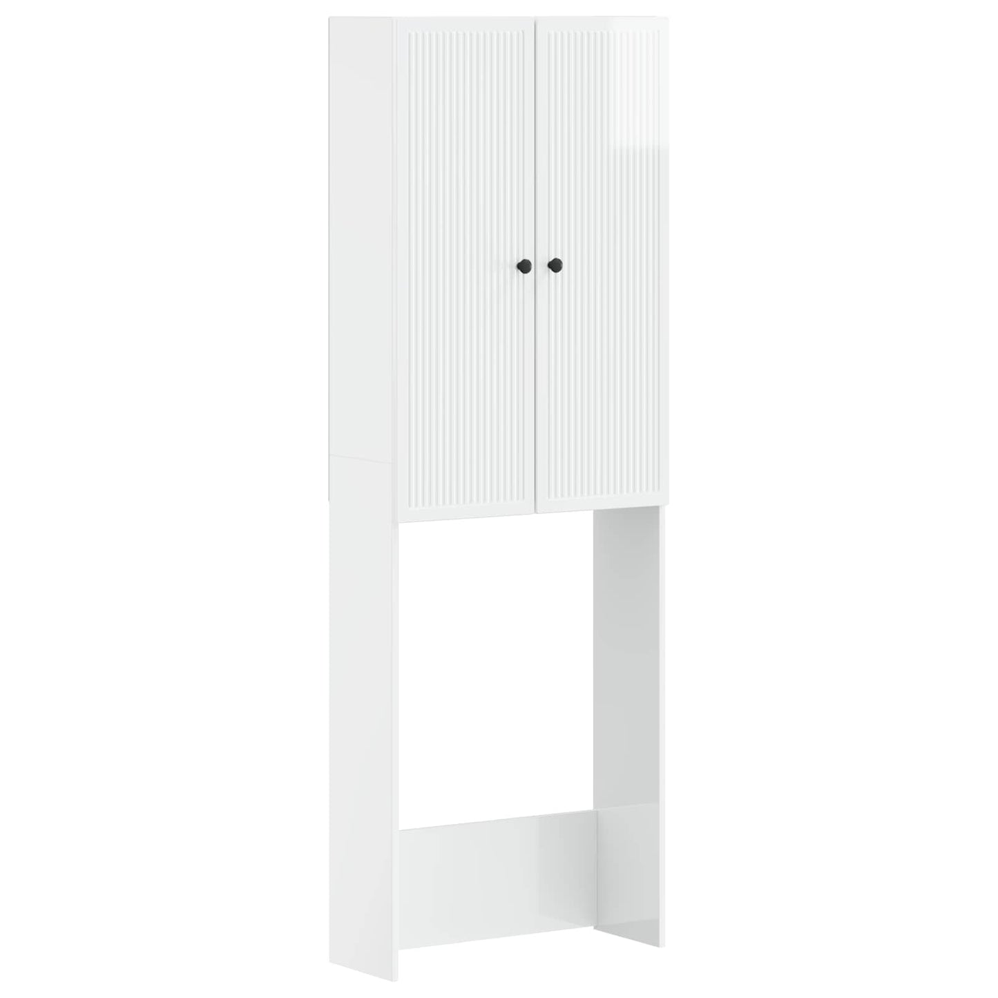 Toalett skap EDE Høgglans hvit 66 x 25,5 x 190 cm