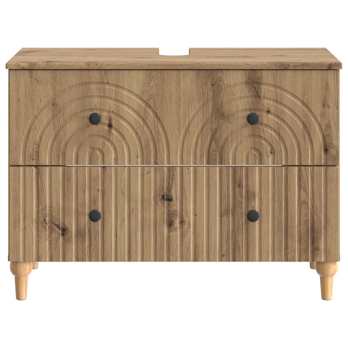 Baderomsvaskeskap ALKMAAR Artisan eik 82 x 41 x 59 cm
