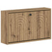 Vegghengt skoskap ALKMAAR 71 x 17 x 43 cm Konstruert tre