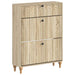 Sko Skap ALKMAAR 78 x 24 x 103 cm Konstruert tre Sonoma eik