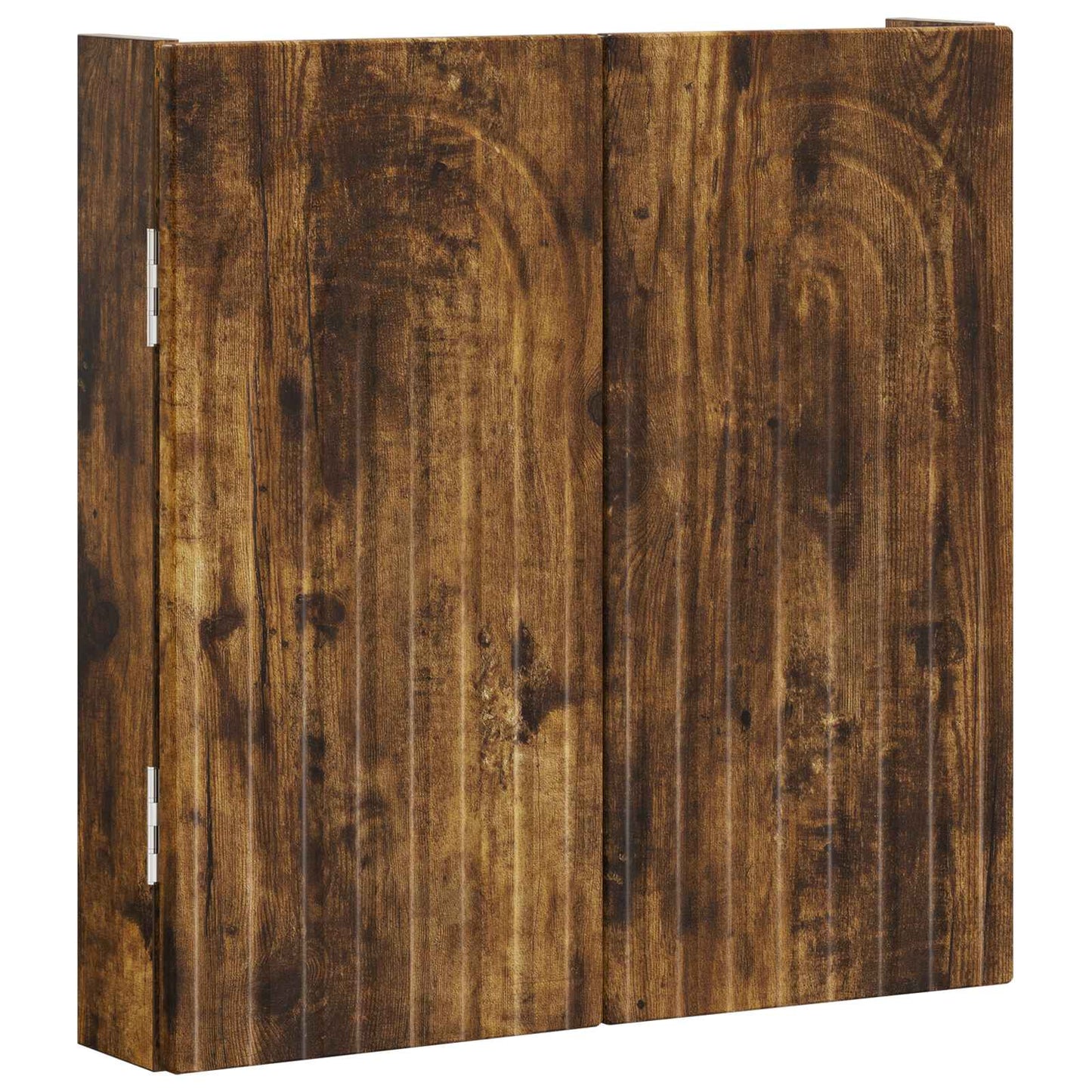 Dartbrettskap ALKMAAR Røkt Eik 52,5 x 10,5 x 53,5 cm