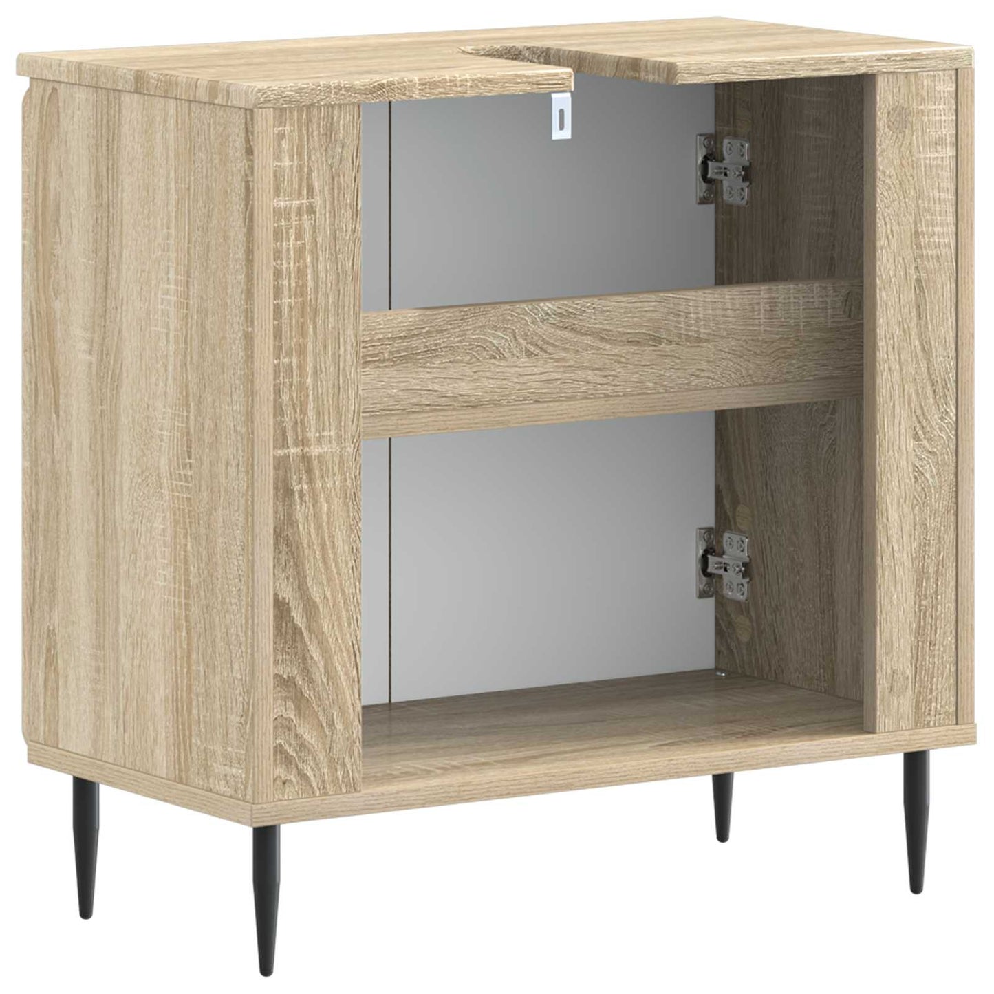 Baderomsvaskeskap ZWOLLE Sonoma eik 59,5 x 31,5 x 59 cm