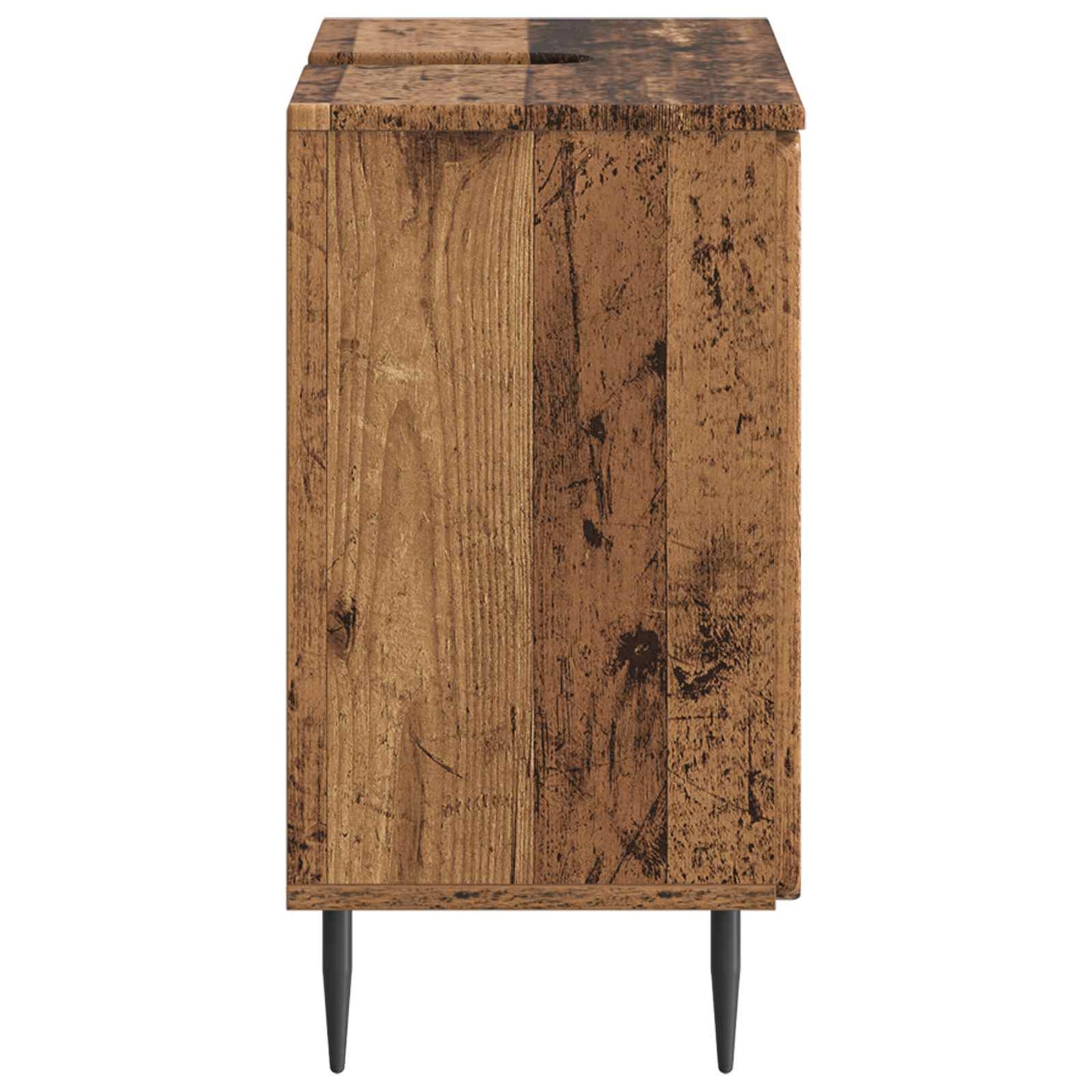Baderomsvaskeskap ZWOLLE Gammelt tre 59,5 x 31,5 x 59 cm