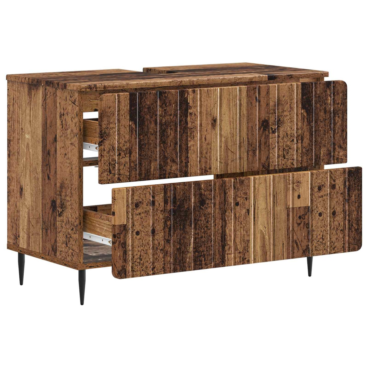 Baderomsvaskeskap ZWOLLE Gammelt tre 82 x 41 x 58,5 cm