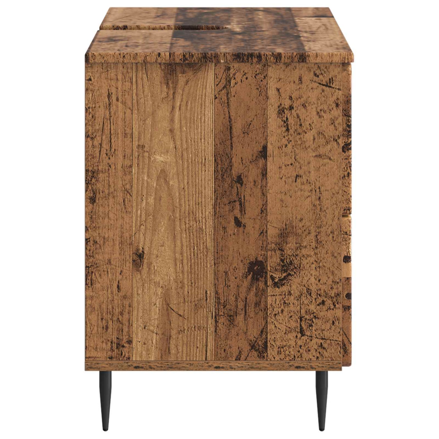 Baderomsvaskeskap ZWOLLE Gammelt tre 82 x 41 x 58,5 cm