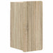 Baderom veggskap ZWOLLE Sonoma eik 30 x 31 x 63 cm