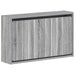 Vegghengt skoskap ZWOLLE 71 x 17 x 43 cm Konstruert tre