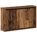 Vegghengt skoskap ZWOLLE 71 x 17 x 43 cm Konstruert tre
