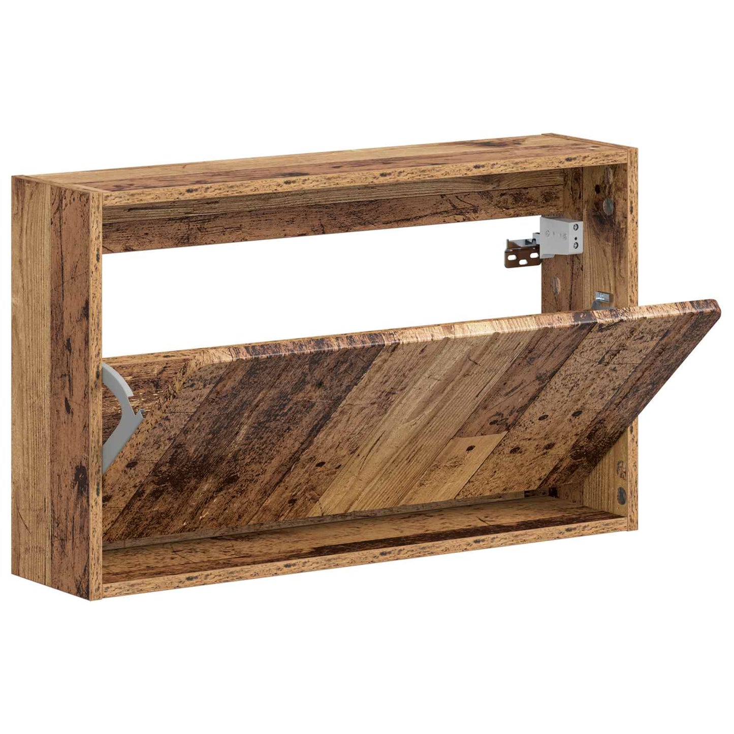 Vegghengt skoskap ZWOLLE 71 x 17 x 43 cm Konstruert tre