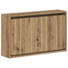 Vegghengt skoskap ZWOLLE 71 x 17 x 43 cm Konstruert tre