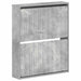 Vegghengt skoskap ZWOLLE 71 x 17 x 86 cm Konstruert tre